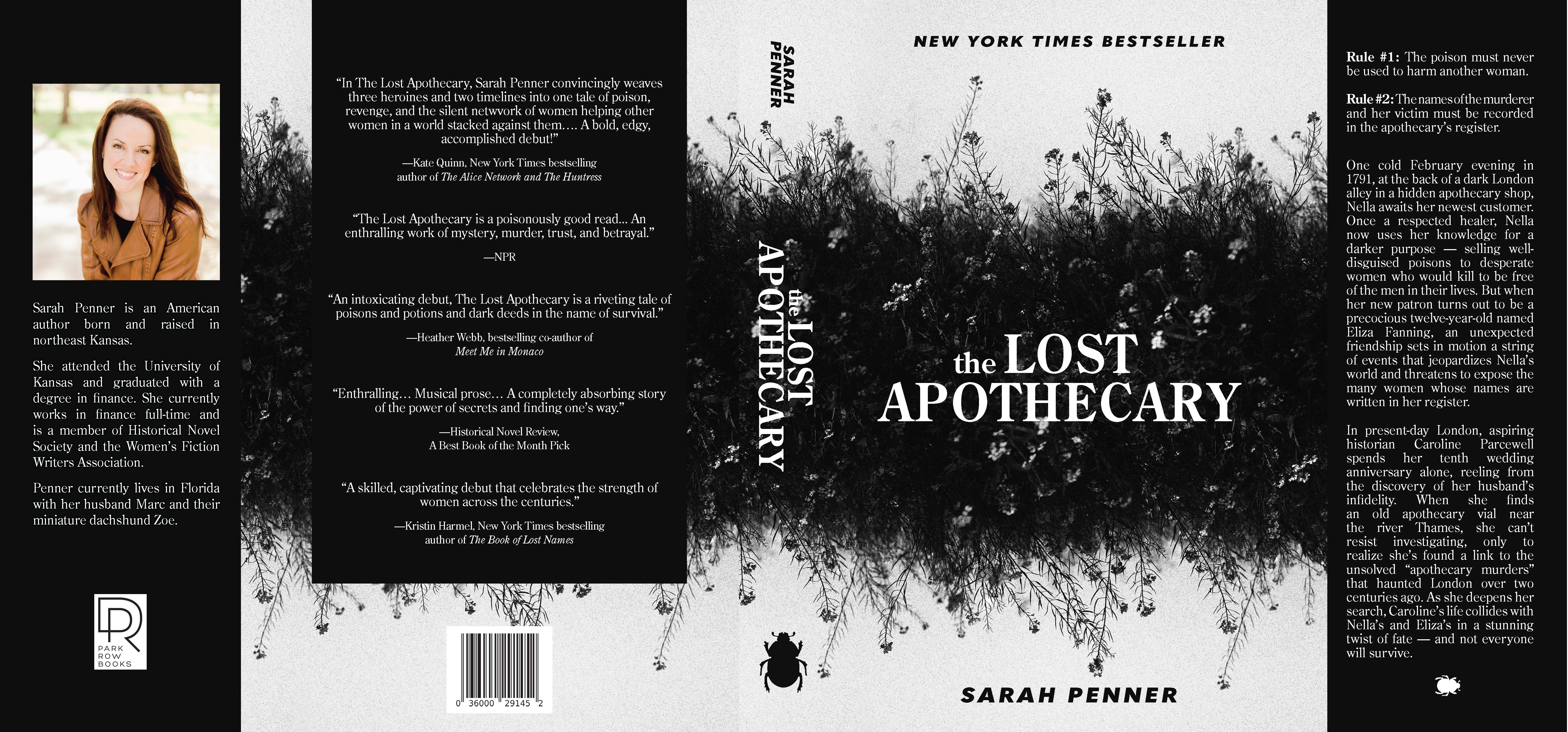 The Lost Apothecary Book Jacket project image